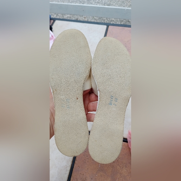 Night Aires and Dot and Peg VTG bed slippers size 5/6 - Picture 4 of 7